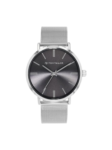 Tom Tailor Quarzuhr Alloy/Edelstahl, IP silber in Silber