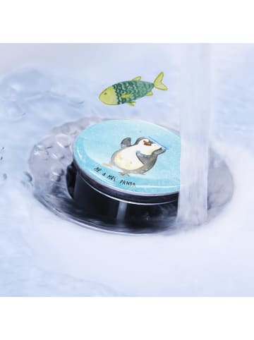 Mr. & Mrs. Panda Stöpsel Pinguin Duschen ohne Spruch in Eisblau
