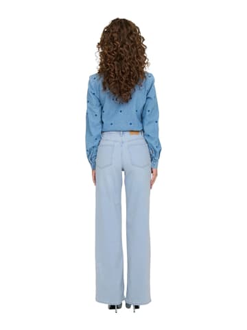 ONLY Jeans ONLMADISON BLUSH HW WIDE comfort/relaxed in Blau