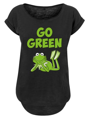 F4NT4STIC Long Cut T-Shirt Disney Muppets Go Green in schwarz