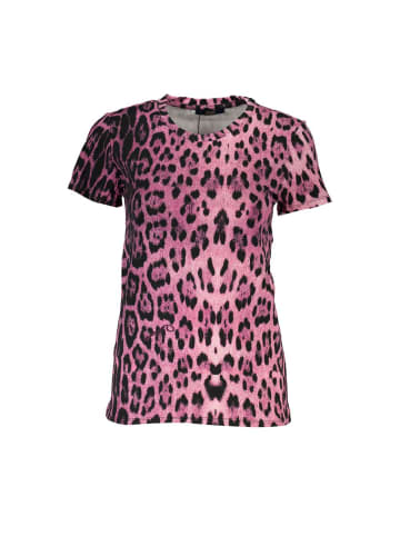 cavalli CLASS Pink Baumwolle Damen T-Shirt