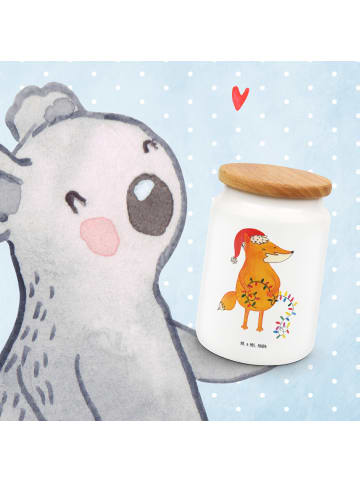 Mr. & Mrs. Panda behälter Fuchs Weihnachten ohne Spruch in Weiß