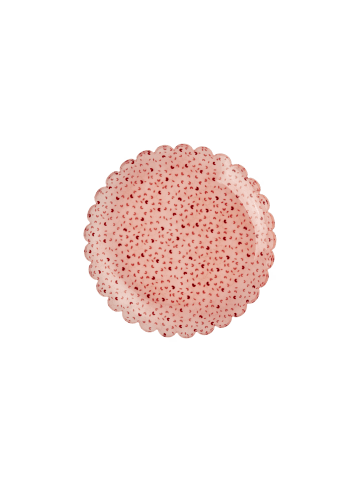Rice Acryl Kuchenteller in pink