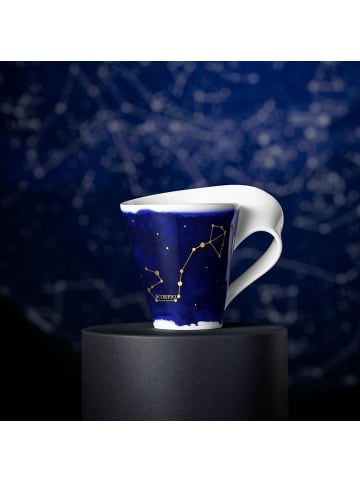 Villeroy & Boch Tasse Skorpion NewWave Stars in 300 ml in weiß-blau