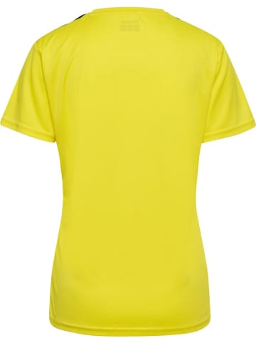 Hummel Sportshirt "Hmlauthentic Pl Jersey S/S Woman" in Gelb