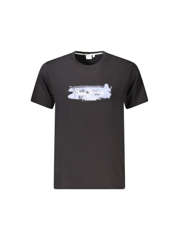Pepe Jeans Schwarzes Baumwoll-T-Shirt
