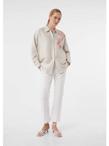 comma Bluse langarm in Beige