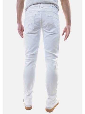 Jaylvis Regular Denim Jeans 5-Pocket-Style Weiße Hose in Weiß