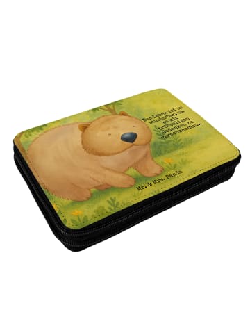 Mr. & Mrs. Panda Etui Wombat Design mit Spruch in Weiß