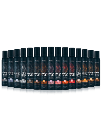 Indola Color Style Mouse Farb-Schaumfestiger Erdbeer-Rosé 200 ml