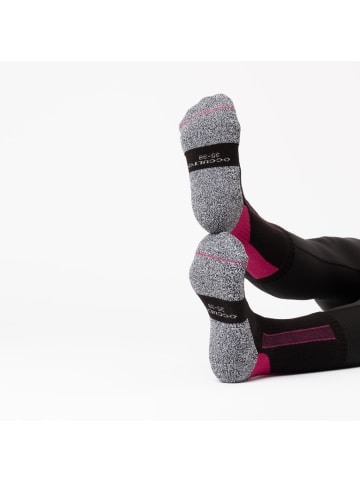Occulto 2er Pack Wandersocken Gerlinde in Blau-Pink