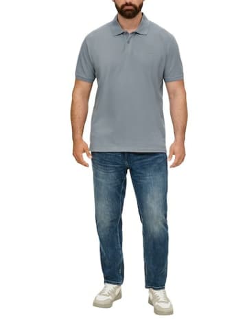 S. Oliver Poloshirt für Herren in schwarz