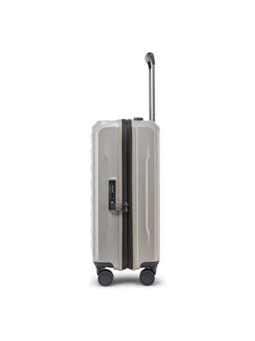 Stratic Phoenix 4 Rollen Kabinentrolley 55 cm mit Dehnfalte in champagne