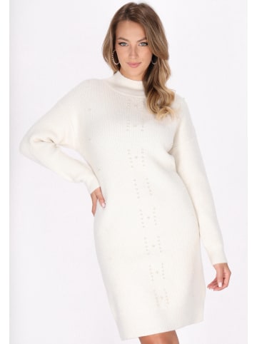 faina Damen Kleid in Wollweiss