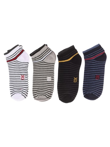 OX Socks 4er-Set: Socken in Multicolored
