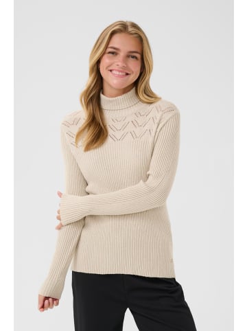 Cream Strickpullover CRDela Slim fit in Oat melange