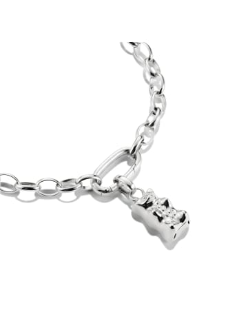 Thomas Sabo Charm-Goldbär-Anhänger Connect in silber