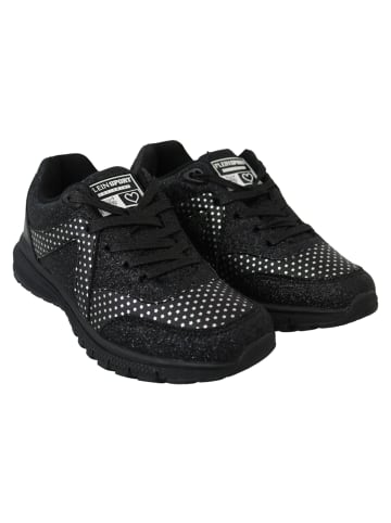 Plein Sport Schwarz Polyester Runner Jasmines Sneaker Schuhe