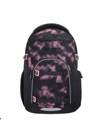 Coocazoo Schulrucksack-Set BYTE "Pink Illusion" 3-tlg. in Schwarz/Pink