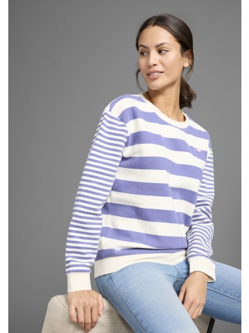 Kangaroos Sweatshirt in blau-weiß