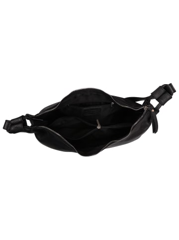 Toscanto Leder Umhängetasche Toscanto Tasche schwarz ca. 43cm