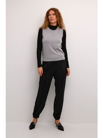 Kaffe Strickpullover KAregina Regular fit in Grey silver metallic