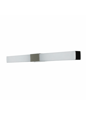 Licht-Erlebnisse Wandlampe EEK E (B)60 x (H)5 cm in Chrom Weiß