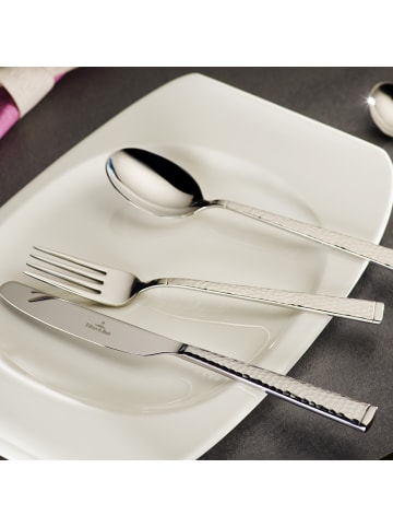 Villeroy & Boch 6er Set Tafellöffel Blacksmith in Silber 202 mm in silber