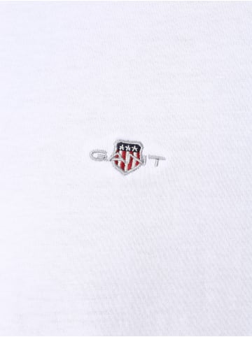 Gant T-Shirt in weiß
