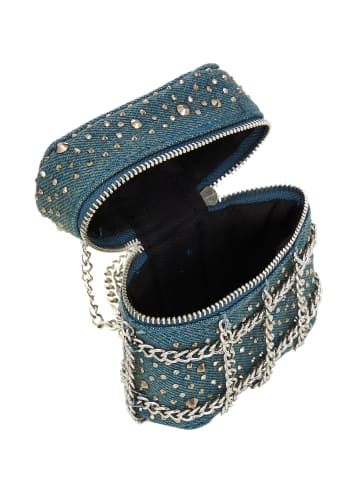 FELIPA Damen Handtasche in Denim Blau
