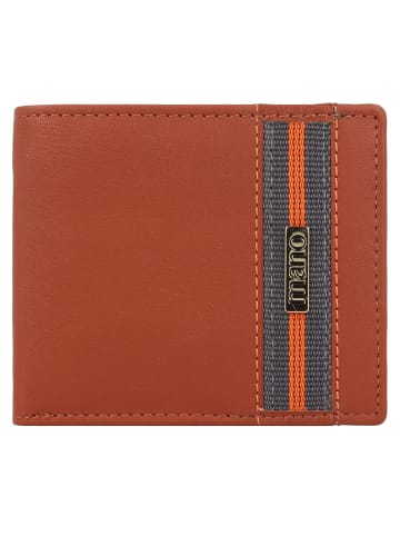 mano Don Leonardo Geldbörse RFID Leder 11 cm in cognac