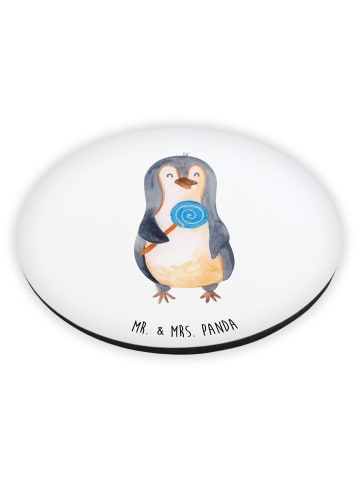 Mr. & Mrs. Panda Kühlschrankmagnet Pinguin Lolli ohne Spruch in Weiß