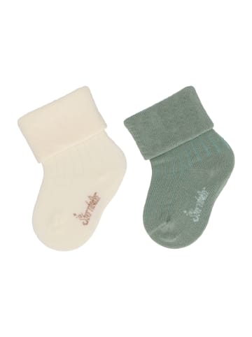 Sterntaler Baby-Socken DP Rippe in ecru