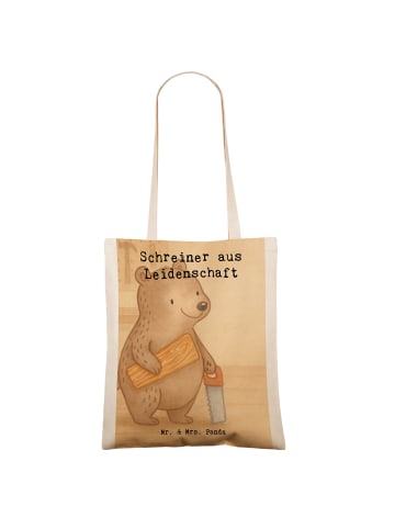 Mr. & Mrs. Panda Shopper Schreiner Leidenschaft Design mit Spruch in Weiß