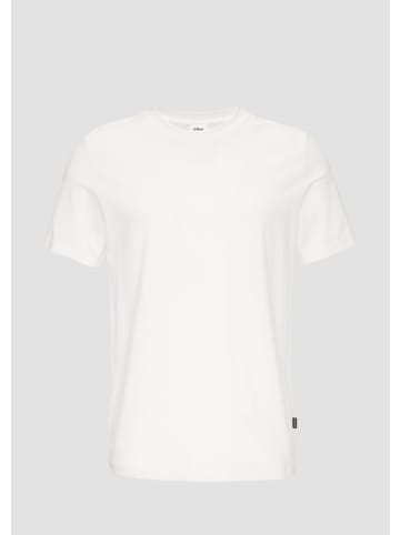 s.Oliver T-Shirt in 0100_weiß