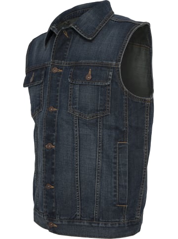 Urban Classics Outerwear - Vest in denimblue