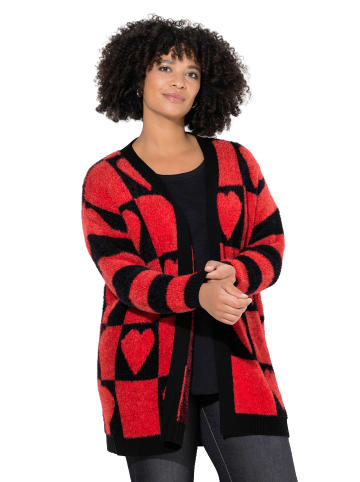 Angel of Style Strickjacke in neon rot