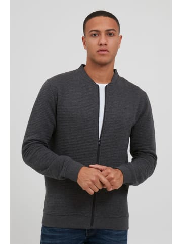 INDICODE Sweatjacke IDBronte 55387MM Sweatjacke mit Reißverschluss in grau melange