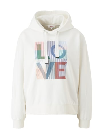 s.Oliver Sweatshirt in 02D0_ecru