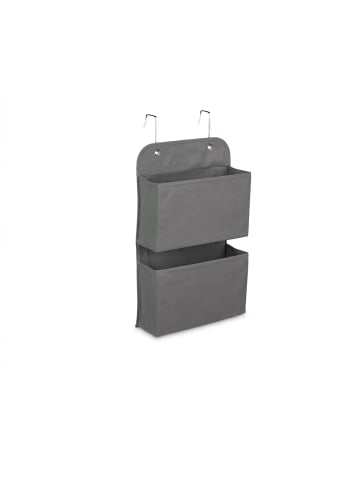 relaxdays Hängeorganizer in Grau - (B)31 x (H)50 x (T)10 cm