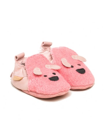 Gottstein Krabbelschuhe Dog Face in pink