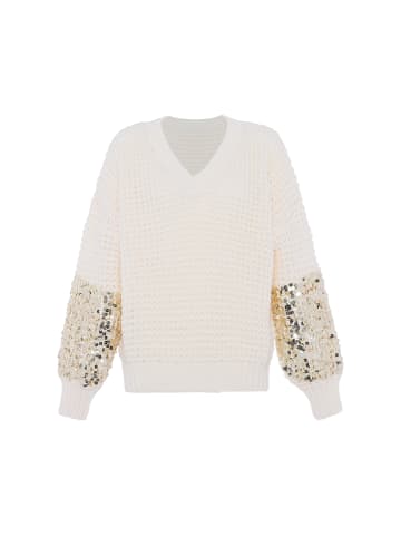 faina Damen Sweater in WOLLWEISS