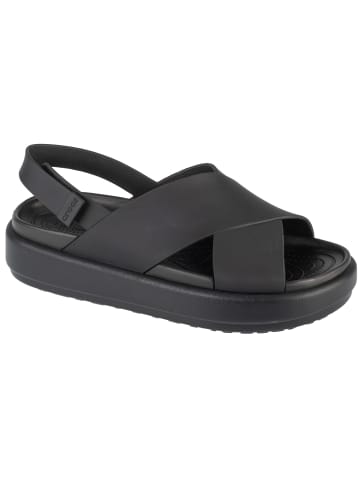 Crocs Crocs Brooklyn Luxe Cross Strap in Schwarz