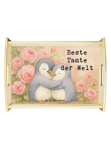 Mr. & Mrs. Panda Tablett Pinguin Beste Tante der Welt Design mit... in Weiß