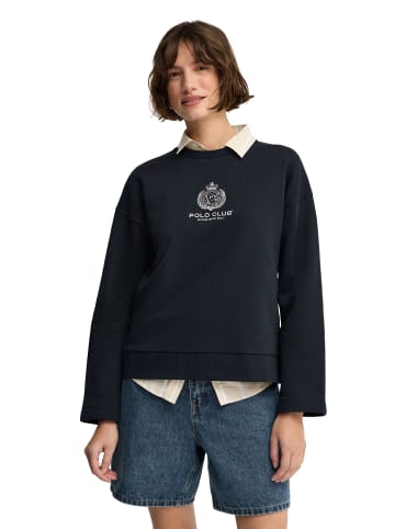 Polo Club Sweatshirt in Navy Blau