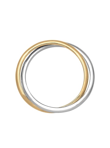 Elli Ring 585 Gelbgold Bi Color_Tri Color in Gold