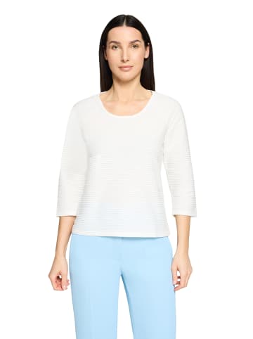 Betty Barclay Casual-Shirt mit Rippenstruktur in Rohweiß