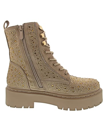 La Strada Schnürstiefelette Beige