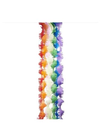 Rico Design Nonbook - Krepp Girlanden, Regenbogen Klassik Mix, FSC MIX, 7 Stk, 17,5 cm x 3
