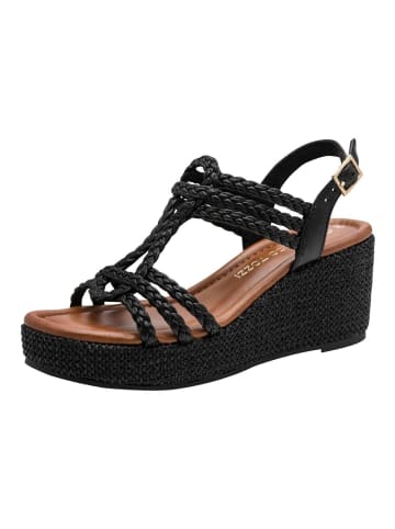 Marco Tozzi Sandalen in Schwarz